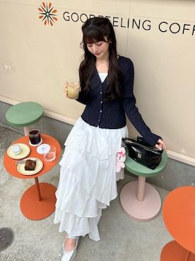 「アイテム（ワンピース/ドレス）」を使った、kurumiさん（レディース・160cm）の秋コーディネート