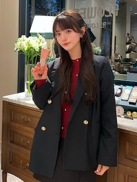 「アイテム（テーラードジャケット）」を使った、kurumiさん（レディース・160cm）の秋コーディネート