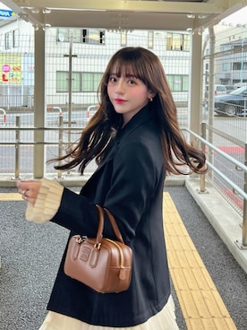 「アイテム（テーラードジャケット）」を使った、kurumiさん（レディース・160cm）の秋コーディネート