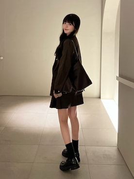 「お洒落さんとつながりたい」｜kurumiさん（レディース・160cm）の秋コーディネート