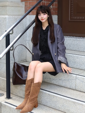 kurumiさん（レディース・160cm）の秋コーディネート