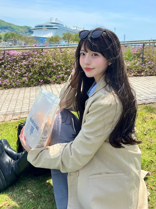 ラインストーンジャケット（テーラードジャケット）｜Olu.（オルドット