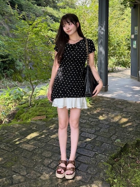 kurumiさん(レディース・160cm)の夏コーディネート