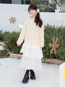 kurumiさん（レディース・160cm）の春コーディネート