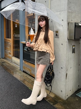 kurumiさん（レディース・160cm）の秋コーディネート