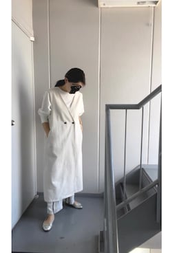 「ジレコーデ」｜≡さん（レディース・159cm・30代）の春コーディネート
