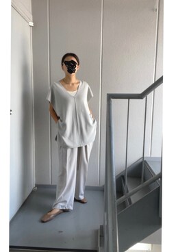 「ワントーンスタイル」｜≡さん（レディース・159cm）の秋コーディネート