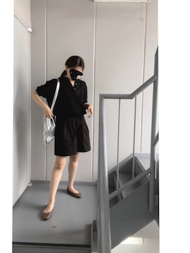 「SHIPS（シップス）のアイテム（エコバッグ/サブバッグ）」を使った、≡さん（レディース・159cm）の春コーディネート