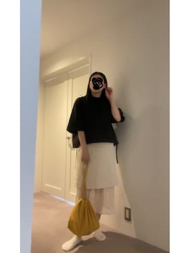 「アイテム（スカート）」を使った、≡さん（レディース・159cm）の夏コーディネート