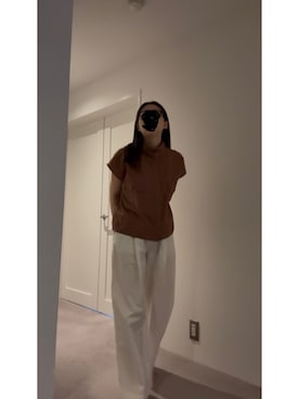 「秋服」｜「アイテム（サンダル）」を使った、≡さん（レディース・159cm）の秋コーディネート