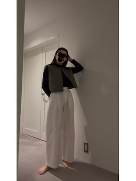 「AMERICAN HOLIC（アメリカンホリック）のアイテム」を使った、≡さん（レディース・159cm）の秋コーディネート