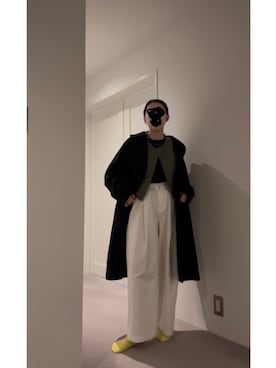 「TICCA（ティッカ）のアイテム」を使った、≡さん（レディース・159cm）の冬コーディネート