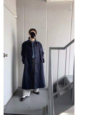 「古着好きな人と繋がりたい」｜「アイテム（パンプス）」を使った、≡さん（レディース・159cm）の春コーディネート