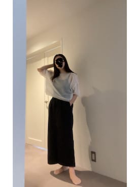「AMERICAN HOLIC（アメリカンホリック）のアイテム（スカート）」を使った、≡さん（レディース・159cm）の夏コーディネート
