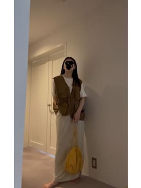 「AMERICAN HOLIC（アメリカンホリック）のアイテム」を使った、≡さん（レディース・159cm）の夏コーディネート