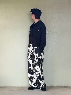 「アイテム（モカシン/デッキシューズ）」を使った、サマルさん（メンズ・175cm）の秋コーディネート