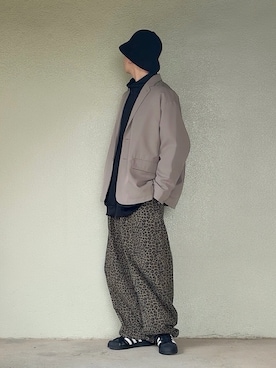 「アイテム（スニーカー）」を使った、サマルさん（メンズ・175cm）の冬コーディネート