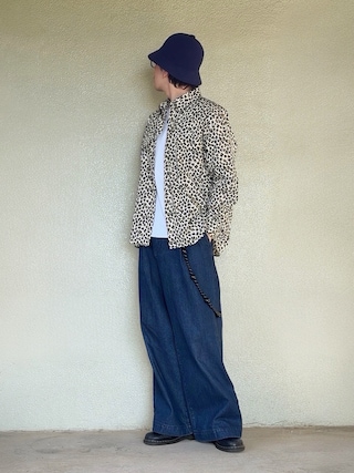 「KANGOL（カンゴール）のKANGOL BERMUDA CASUAL 231069612（ハット）」を使った、サマルさん（メンズ・175cm）の春コーディネート