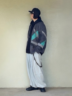 「アイテム（スニーカー）」を使った、サマルさん（メンズ・175cm）の冬コーディネート