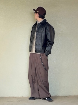 「adidas（アディダス）のサンバ OG / SAMBA OG / アディダスオリジナルス adidas Originals（スニーカー、ブラック系）」を使った、サマルさん（メンズ・175cm）の春コーディネート