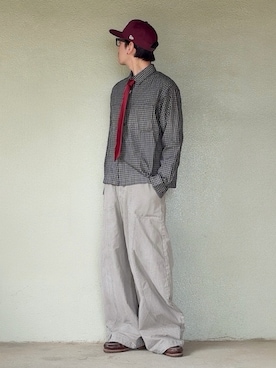 「ショート丈」｜サマルさん（メンズ・175cm）の春コーディネート