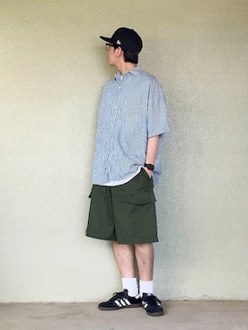 「Starting Over（スターティングオーバー）のアイテム」を使った、サマルさん（メンズ・175cm）の夏コーディネート