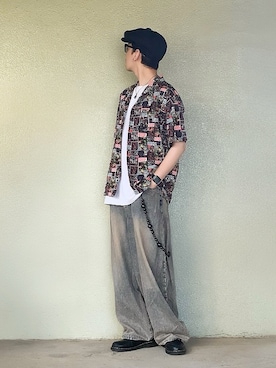 「アイテム（ドレスシューズ）」を使った、サマルさん（メンズ・175cm）の夏コーディネート