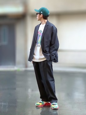 サマルさん(メンズ・175cm)の春コーディネート