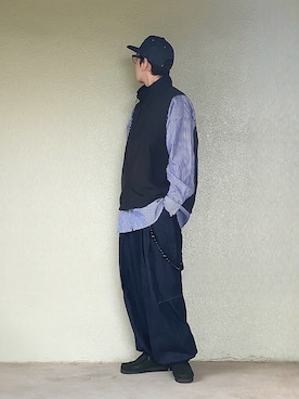 「アイテム（モカシン/デッキシューズ）」を使った、サマルさん（メンズ・175cm）の春コーディネート