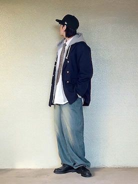 「KLEMAN（クレマン）のアイテム」を使った、サマルさん（メンズ・175cm）の冬コーディネート