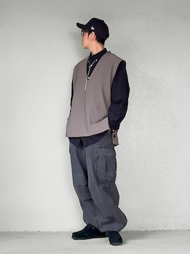 「STYLEMIXER（スタイルミキサー）のアイテム」を使った、サマルさん（メンズ・175cm）の秋コーディネート