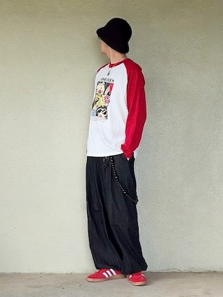 「adidas(アディダス)のハンドボール スペツィアル W シューズ / HANDBALL SPEZIAL W Shoes / アディダスオリジナルス adidas Originals(スニーカー)」を使った、サマルさん(メンズ・175cm)の秋コーディネート