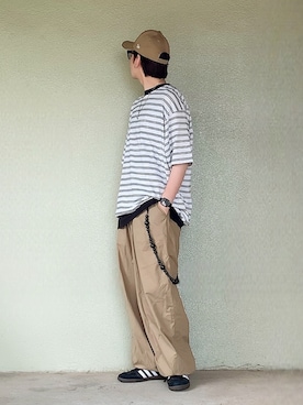 「さらっと晴れやかスナップ」｜サマルさん（メンズ・175cm）の夏コーディネート