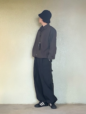 「バケットハット」｜サマルさん（メンズ・175cm）の秋コーディネート