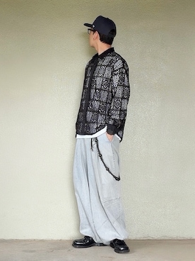 「'47（フォーティーセブン）の【47Brand】Yankees '47 HITCH（キャップ、ブルー系）」を使った、サマルさん（メンズ・175cm）の秋コーディネート