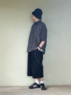 「アイテム（シューズ）」を使った、サマルさん（メンズ・175cm）の夏コーディネート