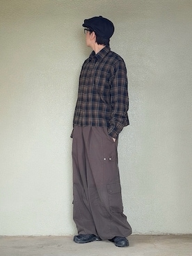 「SALOMON（サロモン）のアイテム」を使った、サマルさん（メンズ・175cm）の春コーディネート