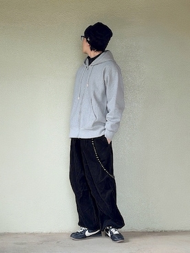 「アイテム（ニットキャップ/ビーニー）」を使った、サマルさん（メンズ・175cm）の秋コーディネート