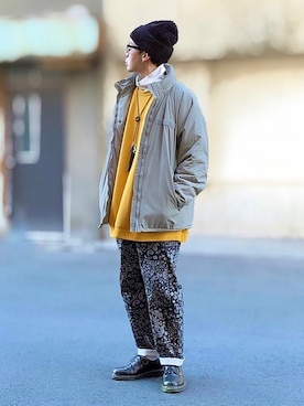 サマルさん（メンズ・175cm）の冬コーディネート
