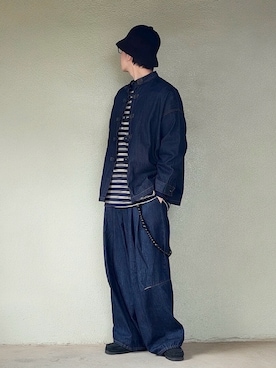 「Clarks（クラークス）のアイテム（シューズ）」を使った、サマルさん（メンズ・175cm）の春コーディネート