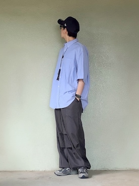 「NEW BALANCE（ニューバランス）のアイテム」を使った、サマルさん（メンズ・175cm）の秋コーディネート