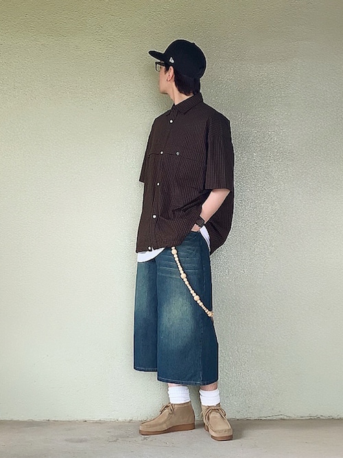 値下げ！美品！Clarks ワラビーモカシン ダークサンドスエード 25.5 Clarks クラークス ワラビー モカシン シューズ カジュアル