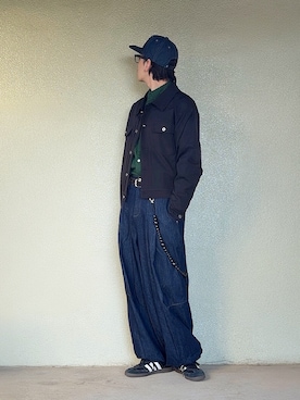 「タックイン」｜サマルさん（メンズ・175cm）の秋コーディネート