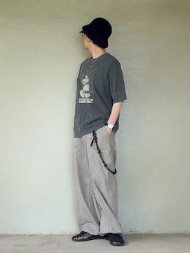 「KEEN（キーン）のアイテム」を使った、サマルさん（メンズ・175cm）の夏コーディネート