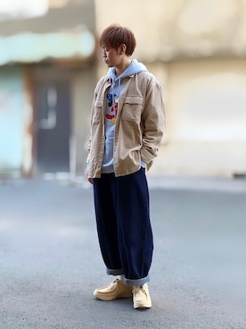 サマルさん（メンズ・175cm）の秋コーディネート