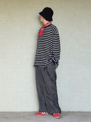 「adidas(アディダス)のハンドボール スペツィアル W シューズ / HANDBALL SPEZIAL W Shoes / アディダスオリジナルス adidas Originals(スニーカー)」を使った、サマルさん(メンズ・175cm)の秋コーディネート