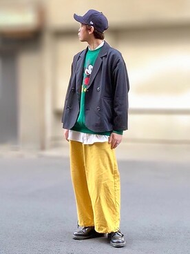 サマルさん(メンズ・175cm)の春コーディネート