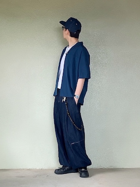 「アイテム（スニーカー）」を使った、サマルさん（メンズ・175cm）の夏コーディネート