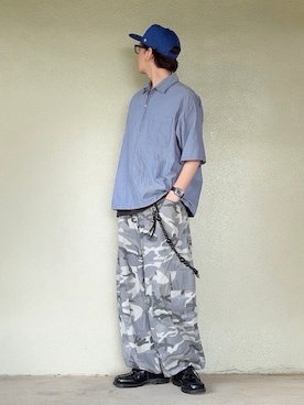 「ハーフジップ」｜サマルさん（メンズ・175cm）の秋コーディネート