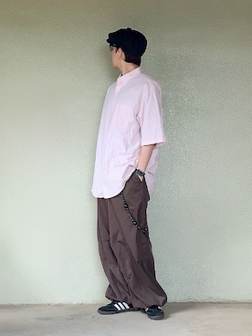 「アイテム（スニーカー）」を使った、サマルさん（メンズ・175cm）の夏コーディネート